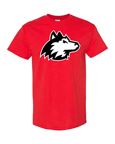 Northern Illinois Huskies Head Logo T-Shirt - Red