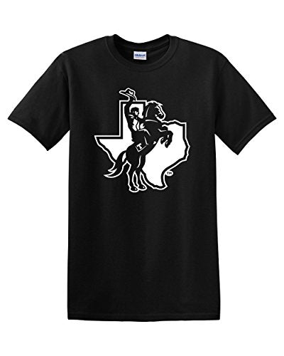 Tarleton Texan Rider Short Sleeve T-Shirt - Black