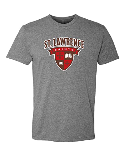 St Lawrence Full Color Logo Exclusive Soft Shirt - Dark Heather Gray