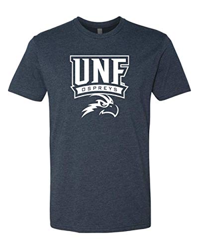 Premium UNF Ospreys T-Shirt University of North Florida Apparel Mens/Womens T-Shirt - Midnight Navy