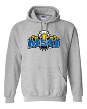 Load image into Gallery viewer, Morehead State Full Color Mascot Hooded Sweatshirt - Sport Grey
