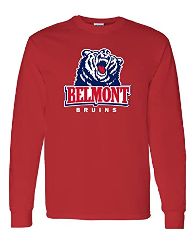 Belmont University Long Sleeve T-Shirt - Red