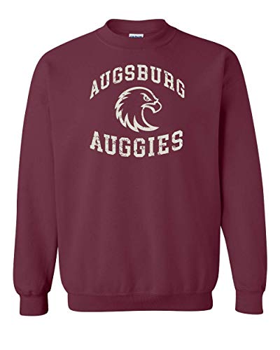 Augsburg University Vintage Crewneck Sweatshirt - Maroon