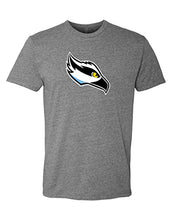Load image into Gallery viewer, Stockton University Full Color Mascot Exclusive Soft Shirt - Dark Heather Gray
