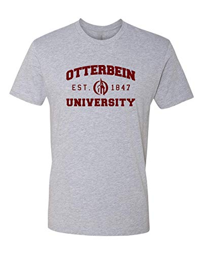Otterbein University Est 1847 Exclusive Soft Shirt - Heather Gray