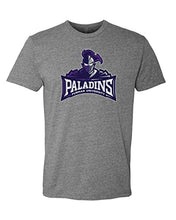 Load image into Gallery viewer, Furman University Paladins Soft Exclusive T-Shirt - Dark Heather Gray
