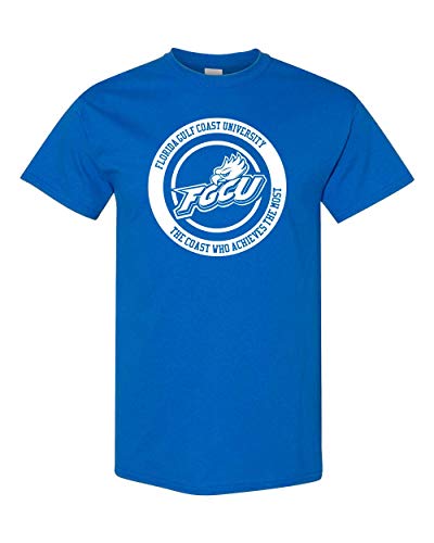 Florida Gulf Coast University Circle Logo T-Shirt - Royal