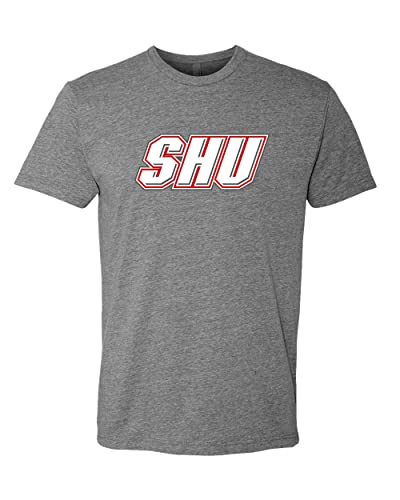 Sacred Heart University SHU Exclusive Soft T-Shirt - Dark Heather Gray