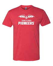 Load image into Gallery viewer, Transylvania Pioneers Full Logo One Color Exclusive Soft Shirt - Red
