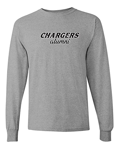 University of New Haven Alumni Long Sleeve T-Shirt - Sport Grey