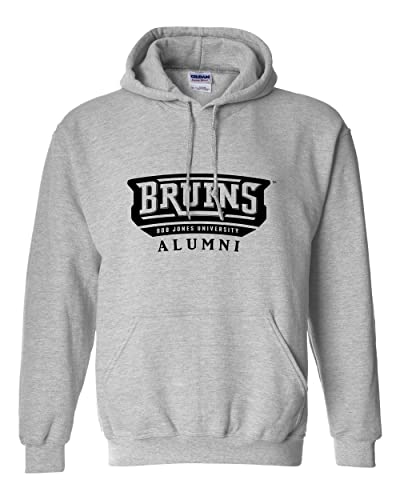 Bob Jones University Alumni Hooded Sweatshirt - Sport Grey