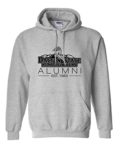 Dalton State College Alumni Hooded Sweatshirt - Sport Grey