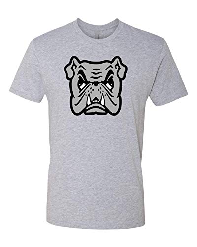 Adrian College Bulldog Logo T-Shirt - Heather Gray