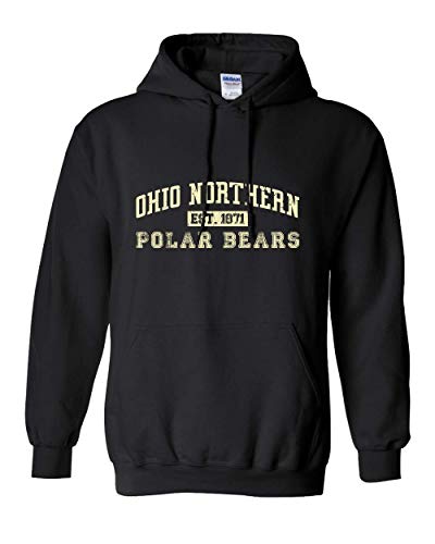 Ohio Northern Vintage 1871 Hooded Sweatshirt - Black