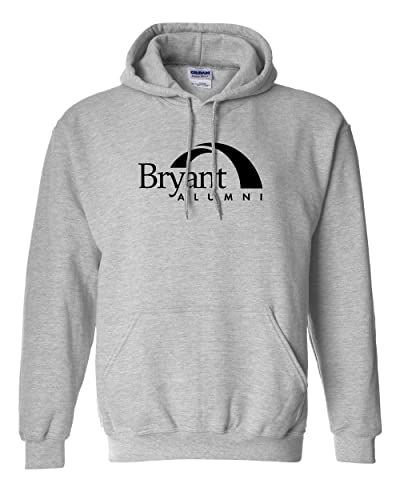 Bryant University Alumni Hooded Sweatshirt - Sport Grey