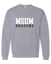 Load image into Gallery viewer, Minnesota State Moorhead Dragons Crewneck Sweatshirt - Sport Grey
