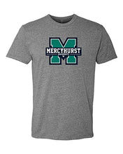 Load image into Gallery viewer, Mercyhurst University Full Color Soft Exclusive T-Shirt - Dark Heather Gray

