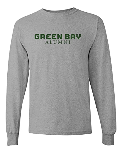 Wisconsin-Green Bay Alumni Long Sleeve T-Shirt - Sport Grey
