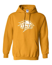 Load image into Gallery viewer, University of New England 1 Color Hooded Sweatshirt - Gold
