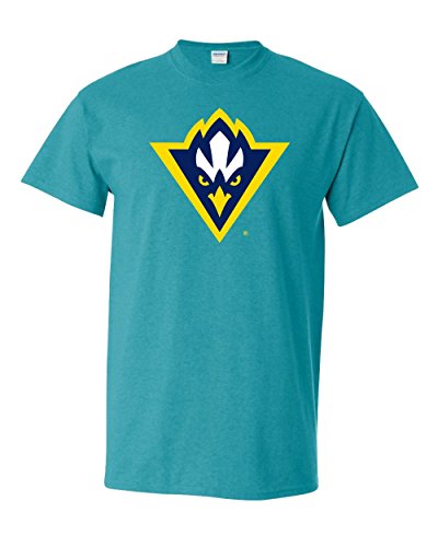 UNCW Jade Dome Seahawk Head Logo Adult T-Shirt - Jade Dome