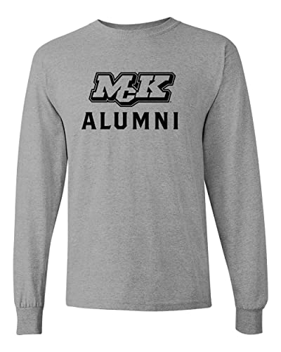 McKendree University Alumni Long Sleeve Shirt - Sport Grey