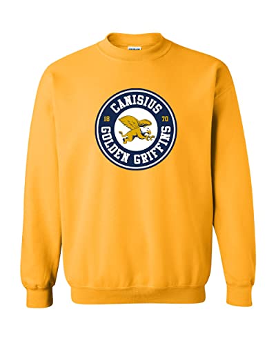 Canisius College Golden Griffins Crewneck Sweatshirt - Gold