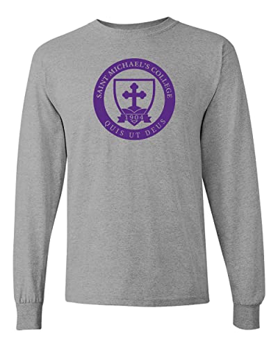 Saint Michael's College Long Sleeve Shirt - Sport Grey