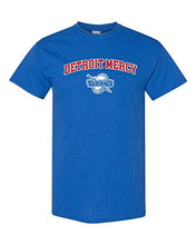 Load image into Gallery viewer, Detroit Mercy Arched Two Color T-Shirt - Royal
