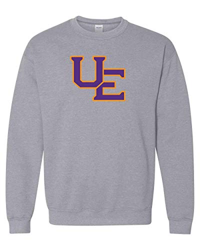Evansville 2 Color UE Crewneck Sweatshirt - Sport Grey