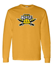 Load image into Gallery viewer, Northern Kentucky NKU Norse Long Sleeve T-Shirt - Gold

