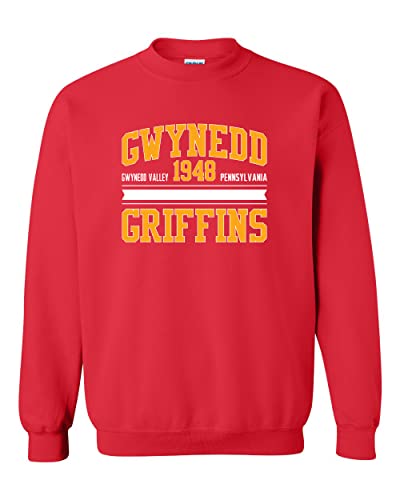 Gwynedd Mercy Est 1948 Crewneck Sweatshirt - Red
