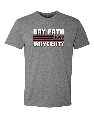 Retro Bay Path University Exclusive Soft Shirt - Dark Heather Gray