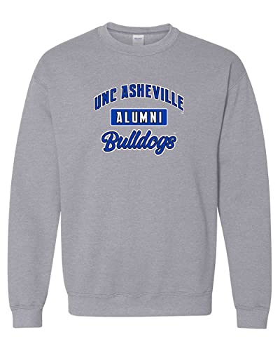 University of North Carolina Asheville Alumni Crewneck Sweatshirt - Sport Grey