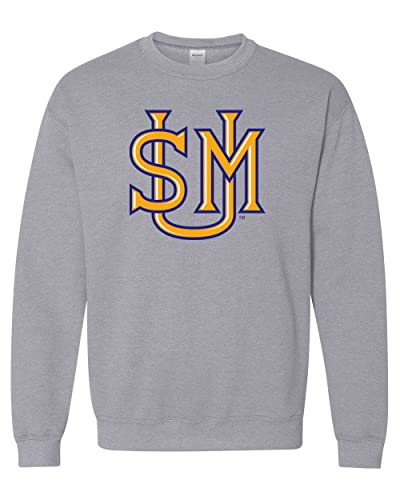 USM Southern Maine Crewneck Sweatshirt - Sport Grey