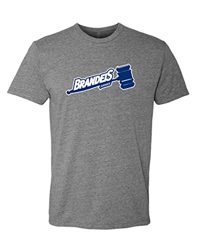 Brandeis University Judges Exclusive Soft Shirt - Dark Heather Gray