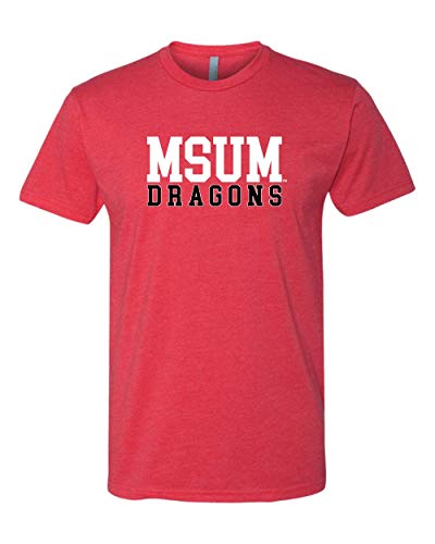Minnesota State Moorhead Dragons Exclusive Soft Shirt - Red