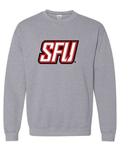 Load image into Gallery viewer, Saint Francis SFU Full Color Crewneck Sweatshirt - Sport Grey
