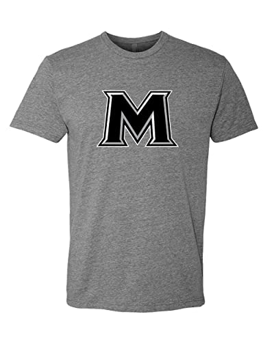 Mount St. Mary's M Soft Exclusive T-Shirt - Dark Heather Gray