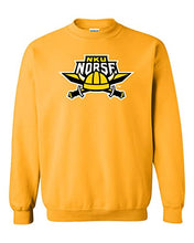 Load image into Gallery viewer, Northern Kentucky NKU Norse Crewneck Sweatshirt - Gold
