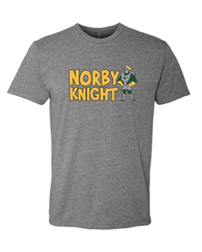 St. Norbert College Norby Knight Exclusive Soft Shirt - Dark Heather Gray