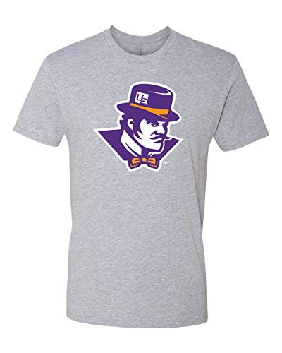 Evansville Full Color Ace Mascot Exclusive Soft Shirt - Heather Gray