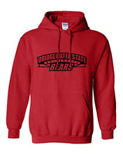 Load image into Gallery viewer, Bridgewater State University Hooded Sweatshirt - Red
