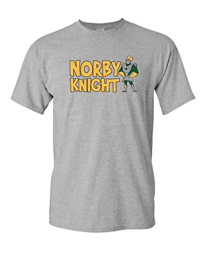 St. Norbert College Norby Knight T-Shirt - Sport Grey