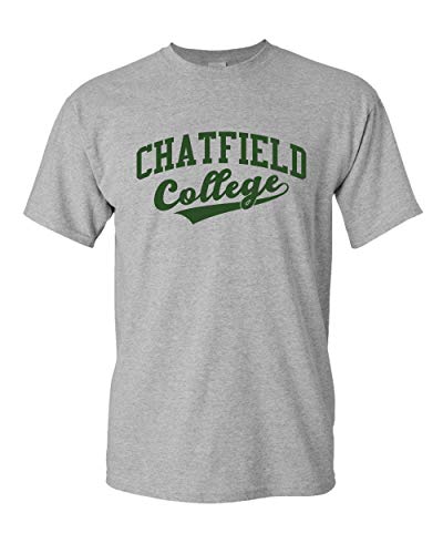 Chatfield College 1 Color T-Shirt - Sport Grey