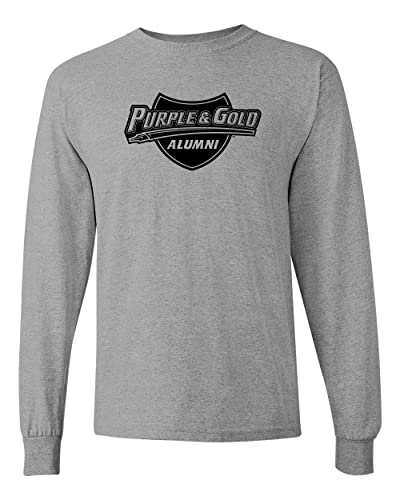 Whittier College Alumni Long Sleeve Shirt - Sport Grey