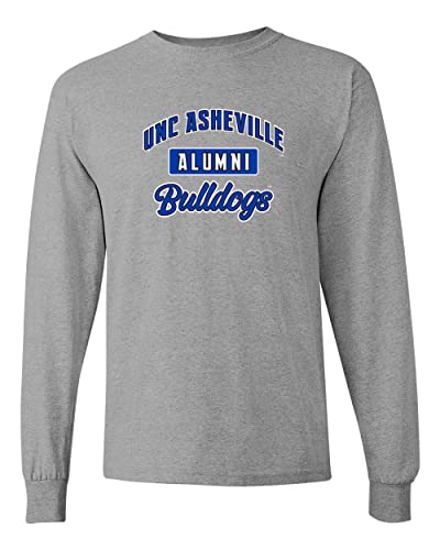 University of North Carolina Asheville Alumni Long Sleeve T-Shirt - Sport Grey