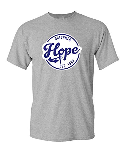 Hope Circle Dutchmen Two Color T-Shirt - Sport Grey