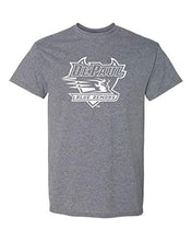 Load image into Gallery viewer, DePaul University 1 Color Full Logo Adult T-Shirt - Graphite Heather
