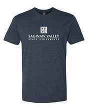 Load image into Gallery viewer, SVSU Stacked One Color Exclusive Soft Shirt - Midnight Navy

