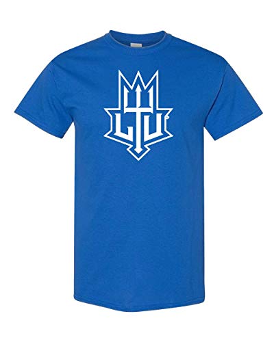 LTU Lawrence Tech Logo One Color T-Shirt - Royal